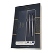 ����� SET 2 ��� PARKER JOTTER STAINLESS STEEL C.C. DUOSET  GIFT-BOX