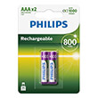 philips r03b2a80 grs hr03 aaa 800mah 12v 2tmx photo