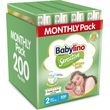 panes babylino sensitive cotton soft monthly pack no2 3 6kg 200tem photo