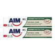 odontokrema aim expert prot nat care 75ml x2 photo