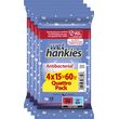 antibaktiridiaka mantilia wet hankies antibacterial quattro pack 4x15 photo