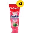 odontokrema colgate max fresh fruit fusion watermelon 150ml2x75ml photo