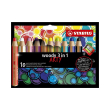  STABILO ARTY WOODY 880 SET/10 +