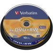 verbatim dvd rw 120min 47gb 4x cakebox 10pcs photo verbatim dvd rw 120min 47gb 4x cakebox 10pcs photo