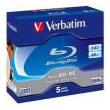 verbatim blu ray 8cm bd r 2x 75gb jewel case 5pcs photo