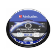 verbatim 43825 bd r m disc 25gb x4 inkjet printable 10pcs photo