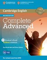 complete advanced students book cd rom without answers photo