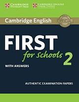 cambridge english first for schools 2 with answers photo