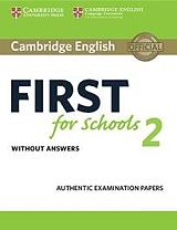 cambridge english first for schools 2 without answers photo