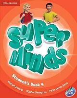 super minds 4 students book dvd rom photo