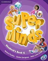 super minds 6 students book dvd rom photo