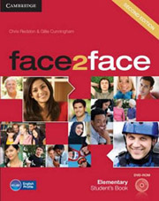 face 2 face elementary students book dvd rom 2nd ed photo