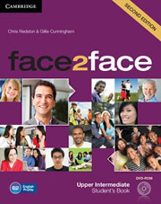 face 2 face upper intermediate students book dvd rom 2nd ed photo