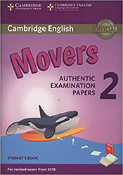cambridge young learners english tests movers 2 students book for revised exam from 2018 photo