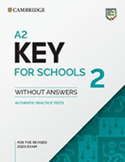 cambridge a2 key for schools 2 students book without answers photo
