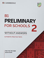cambridge preliminary english test for schools 2 students book photo