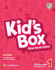 kids box new generation 1 activity book digital pack photo