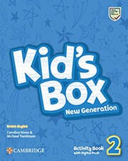 kids box new generation 2 activity book digital pack photo