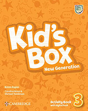 kids box new generation 3 activity book digital pack photo