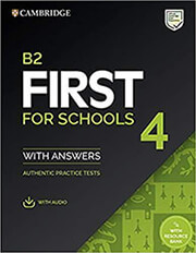 cambridge english first for schools 4 self study pack downloadable audio with answers photo