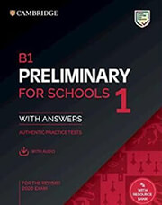 cambridge preliminary for schools 1 self study pack downloadable audio for revised exams from 2020 photo
