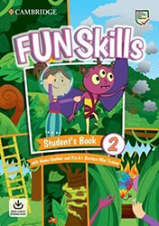 fun skills exam pack students book level 2 home booklet pre a1 starters mini trainer with downloadable audio photo