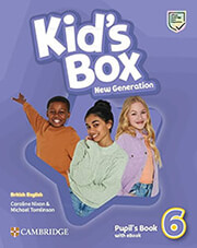 kids box new generation 6 students book e book photo
