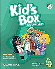 kids box new generation 4 students book e book photo