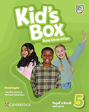 kids box new generation 5 students book e book photo