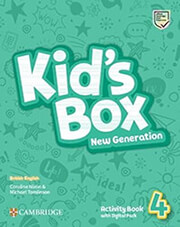 kids box new generation 4 activity book digital pack photo