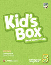 kids box new generation 5 activity book digital pack photo