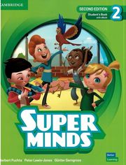 super minds 2 super pack students book workbook wordlist 2nd ed photo