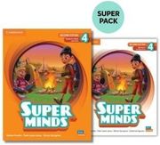 super minds 4 super pack 1 students book workbook wordlist 2nd ed photo