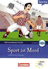 daf lernkrimi a1 a2 sport is mord fussball krimi in hamburg mit audio cd photo
