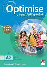 optimise a2 students book book premium pack photo