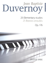 duvernoy 25 elementary studies op 176 piano photo