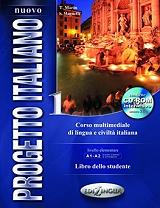 nuovo progetto italiano 1 libro dello studente cd rom photo