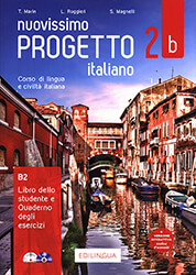nuovissimo progetto italiano 2b nuovo studente ed esercizi cd dvd photo