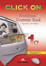 click on 1a workbook and grammar book photo