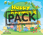 happy rhymes 2 students book pack cd dvd photo