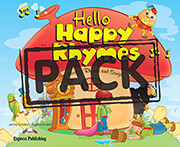 hello happy rhymes students book pack cd dvd photo