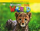 welcome to our world 3 activity book audio cd british edition photo