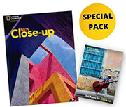 new close up a2 students book special pack photo