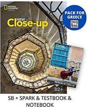 new close up b2 pack for greece students book spark testbook notebook photo