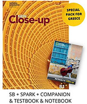 new close up b1 special pack for greece students book spark companion testbook notebook photo new close up b1 special pack for greece students book spark companion testbook notebook photo