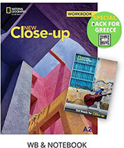 new close up a2 workbook special pack for greece workbook notebook photo