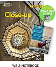 new close up b2 workbook special pack for greece workbook notebook photo