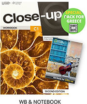 close up c1 workbook special pack for greece workbook notebook photo