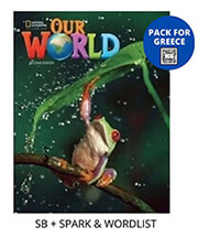 our world 1 pack for greece students book spark wordlist brit ed 2nd ed photo