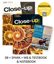 close up c1 essential pack for greece students book spark workbook testbook notebook 2nd ed photo close up c1 essential pack for greece students book spark workbook testbook notebook 2nd ed photo